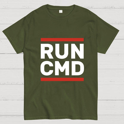 RUN CMD Geeky T-Shirt