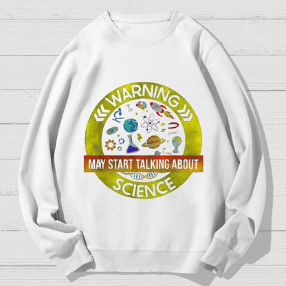 Funny Science Lover Geek Cotton Sweatshirt