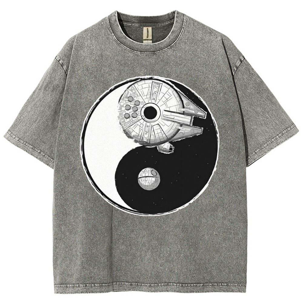 The Power Of Balance Vintage Distressed T-shirt
