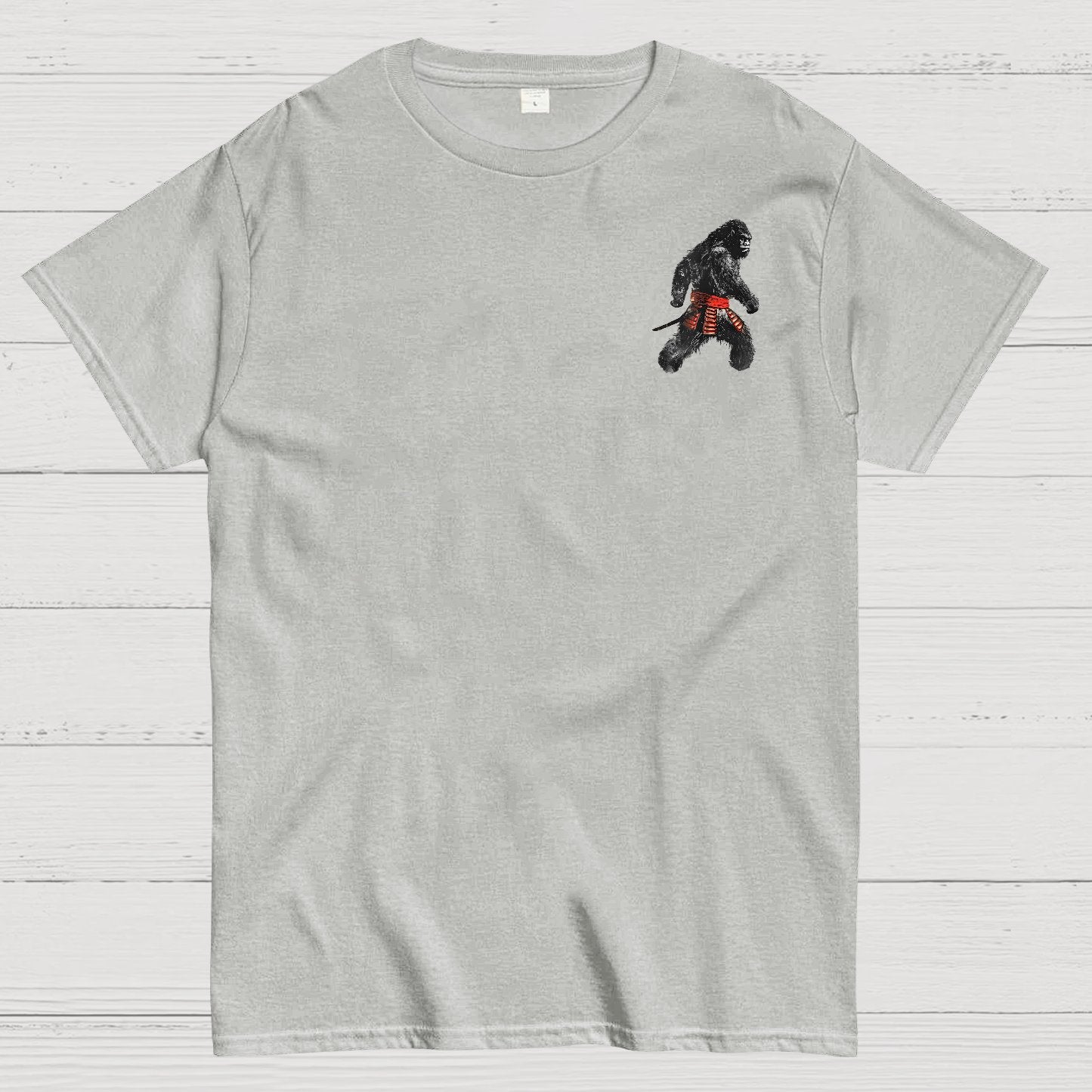 Funny Samurai Ukiyo-e Vintage Graphic Geek T-Shirt