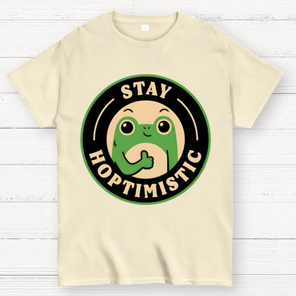 Stay Hoptimistic Geek T-Shirt