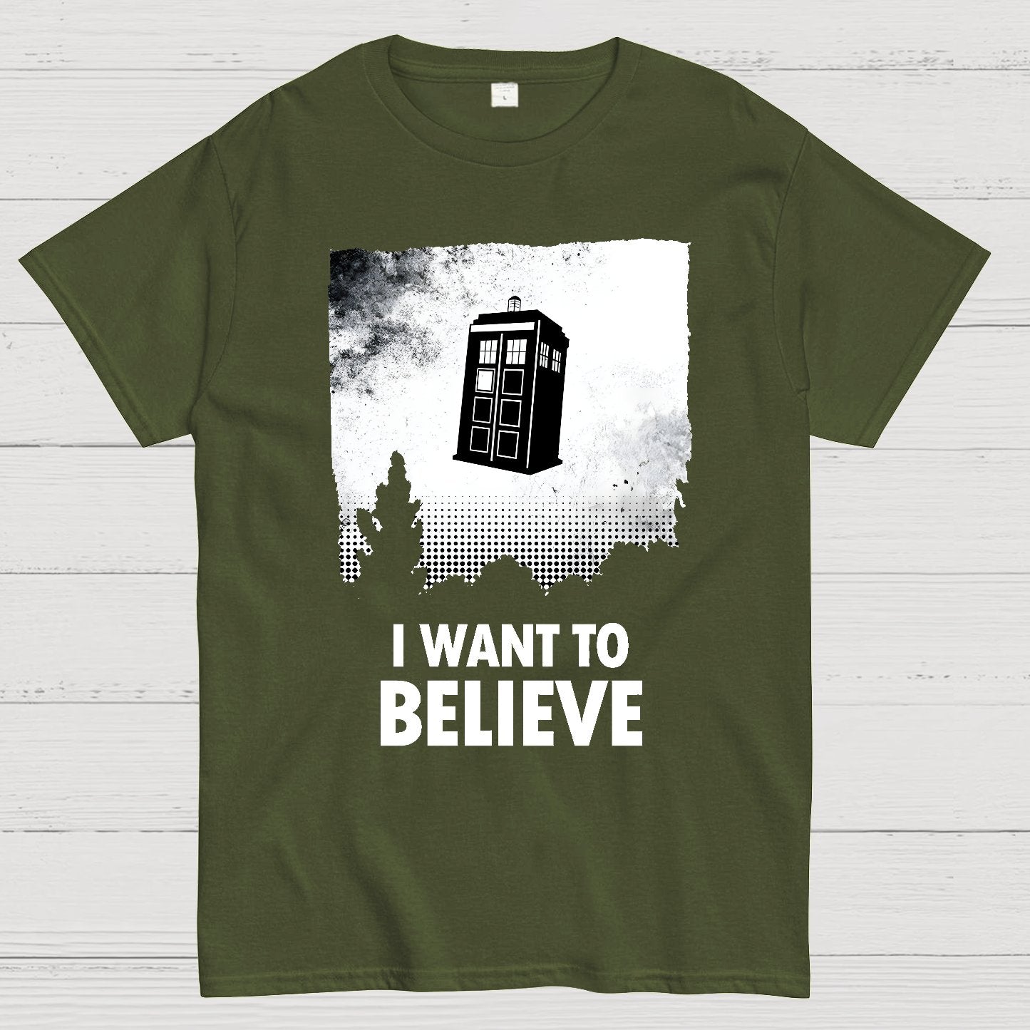 I Want To Believe Geek T-Shirt