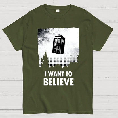 I Want To Believe Geek T-Shirt