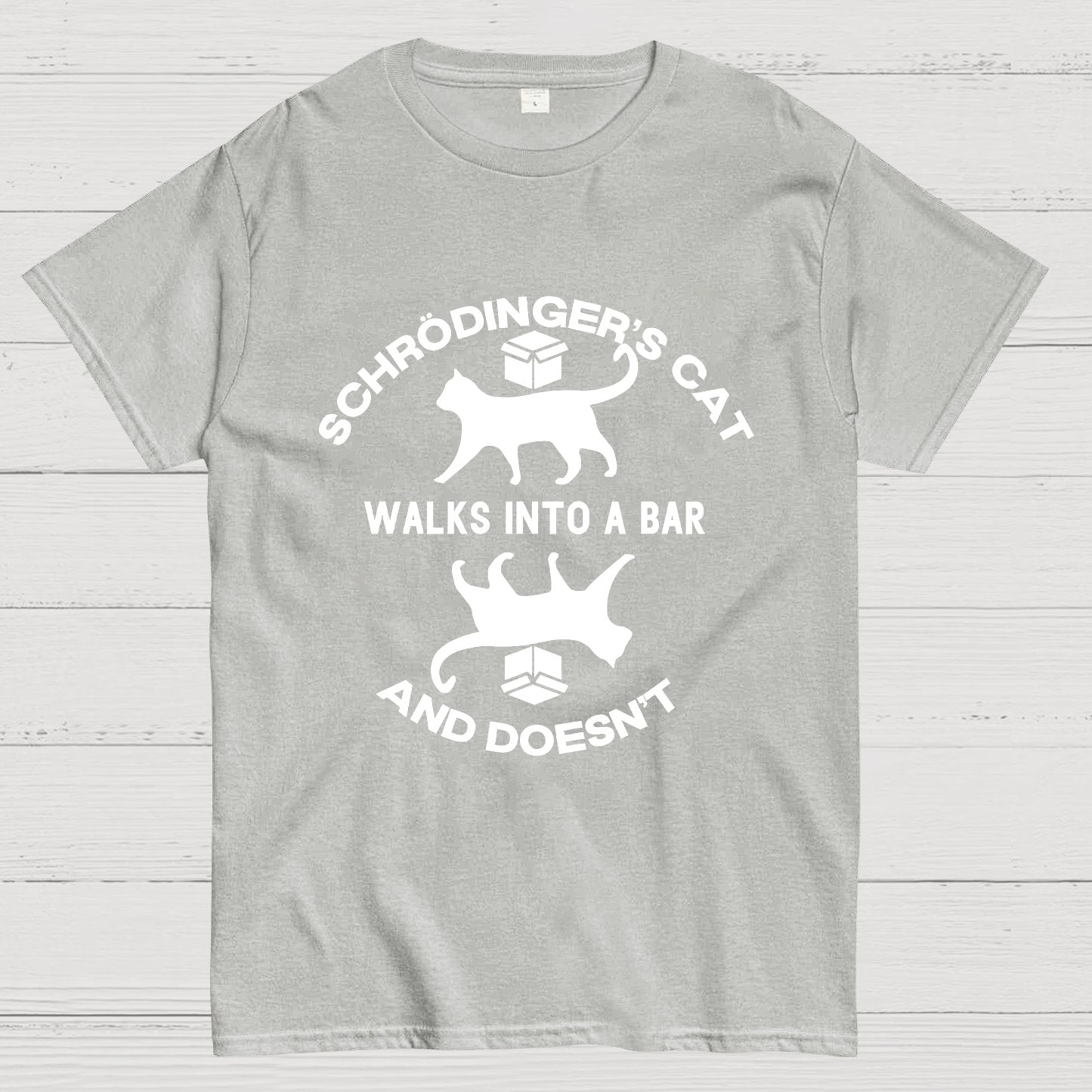Schrödinger's Cat Geeky T-Shirt