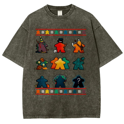 Ugly Boardgame Vintage Distressed T-shirt