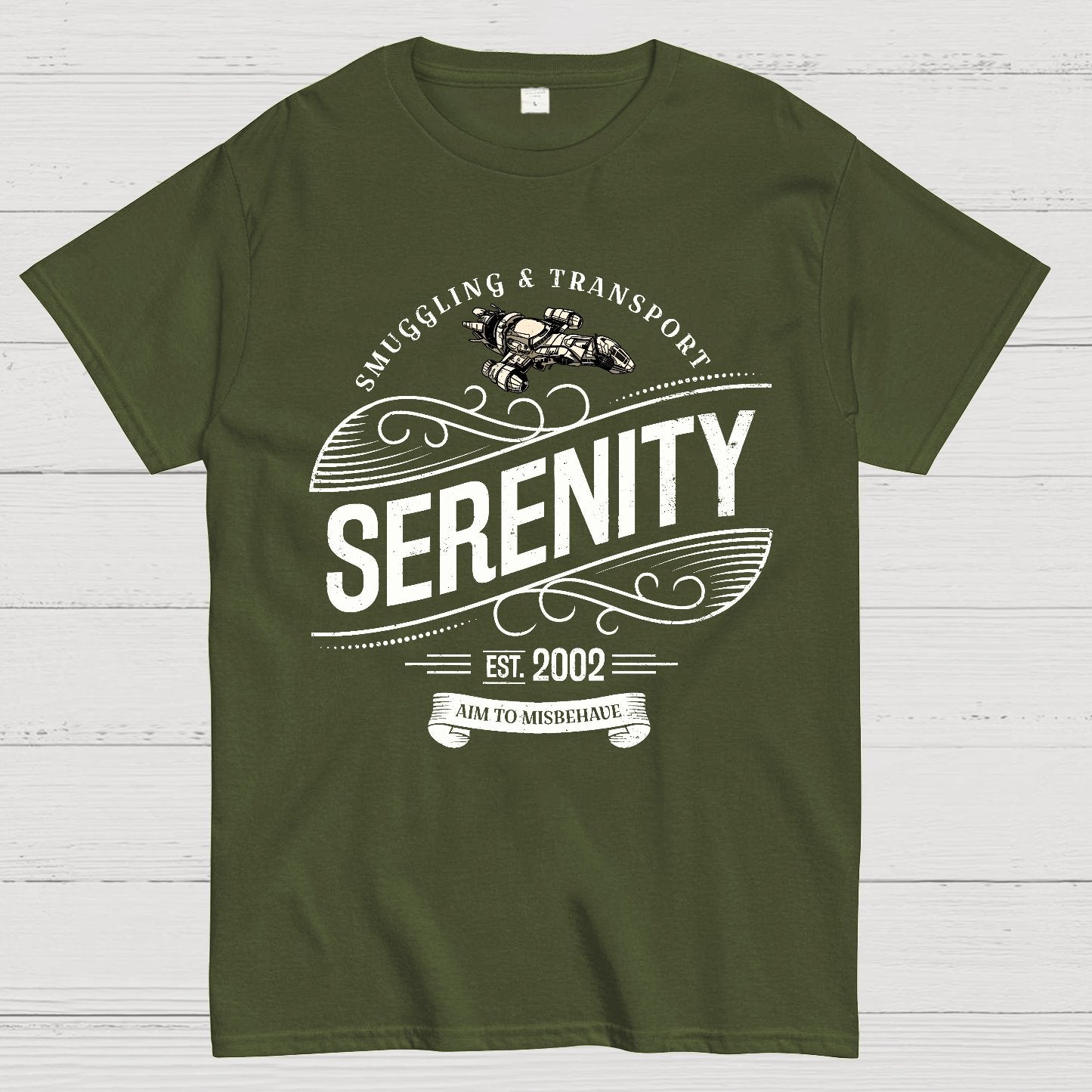 Serenity - Inspired Smuggling and Transport Nerdy T-Shirt