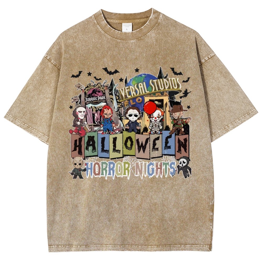 Halloween Horror Nights Vintage Distressed T-shirt