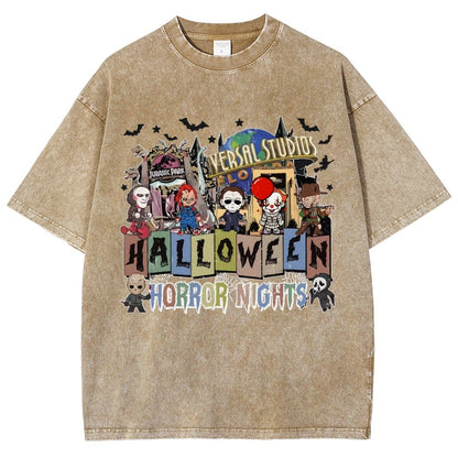 Halloween Horror Nights Vintage Distressed T-shirt