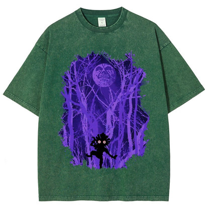 Lost In The Woods Vintage Distressed T-shirt
