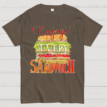 Enjoy Every Sandwich Geek T-Shirt