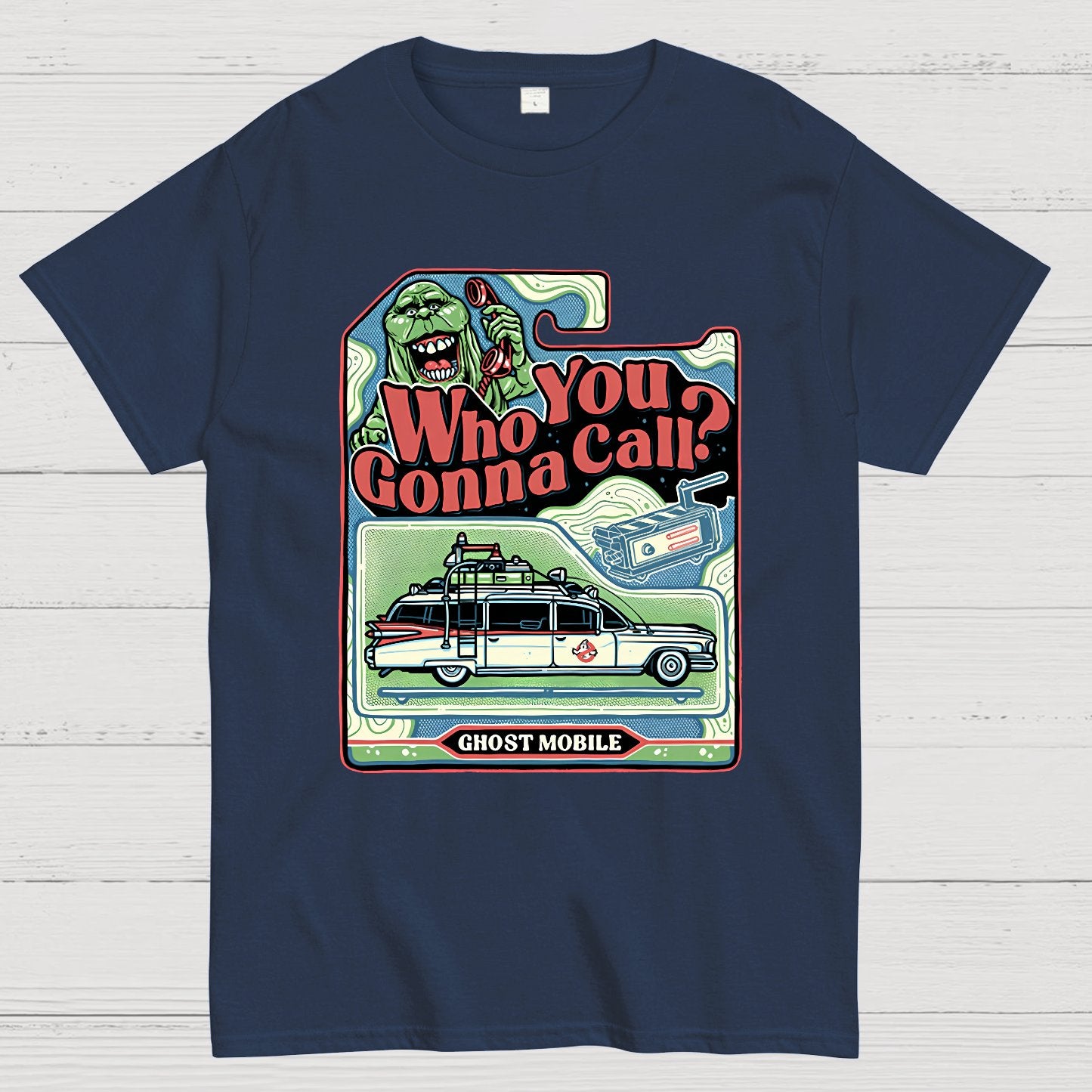 I Ain't Afraid of no Ghost! Nerdy T-Shirt
