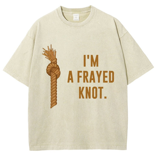 I'm A Frayed Knot Vintage Distressed T-shirt