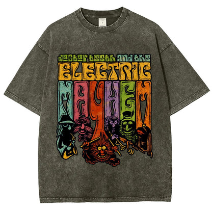 The Psychedelic Mayhem Vintage Distressed T-shirt