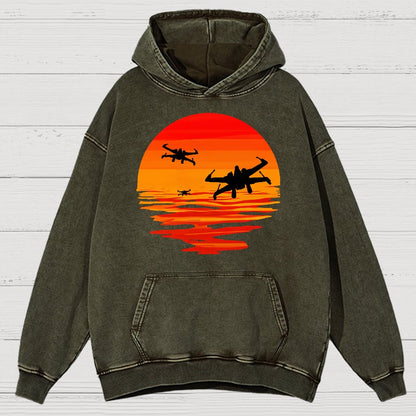 Geek Vintage Distressed Hoodie