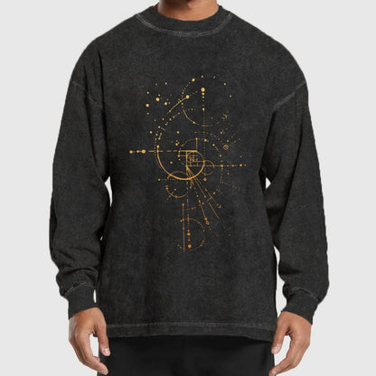 Fibonacci Washed Long Sleeve Tee
