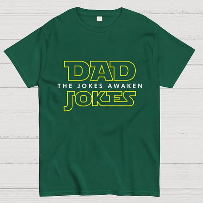 Dad Jokes - The Jokes Awaken Geek T-Shirt