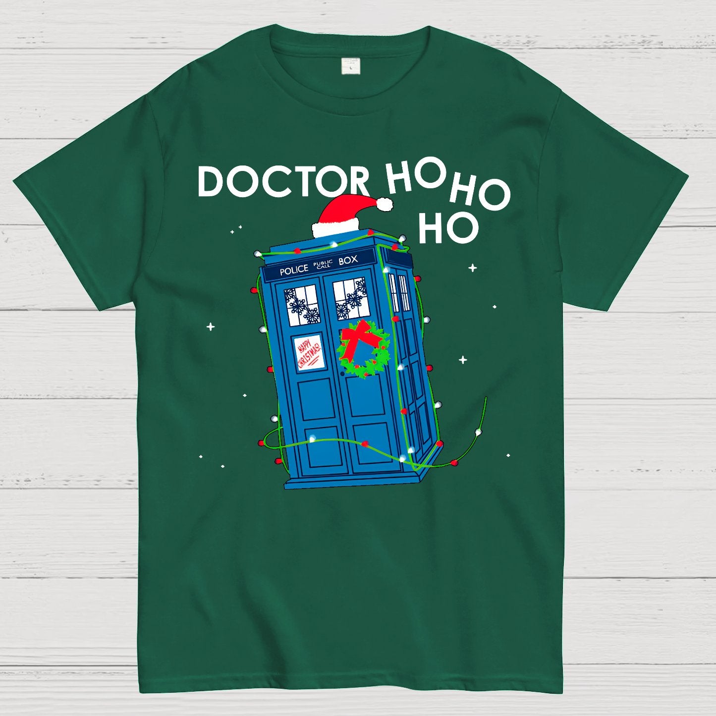 Doctor Ho Ho Ho！Christmas Geek T-Shirt