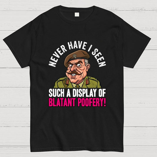Never Have I Seen Such A Display Of Blatant Poofery! Art Print Geek T-Shirt