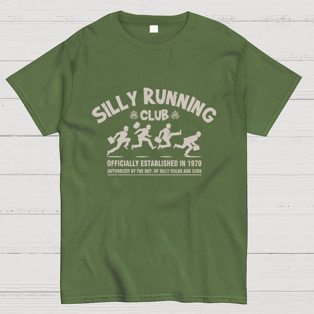 Funny Silly Running Club Geek T-Shirt