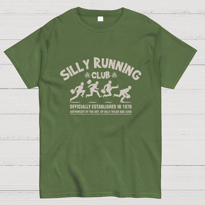 Funny Silly Running Club Geek T-Shirt