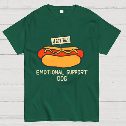 Emotional Support Dog Geek T-Shirt