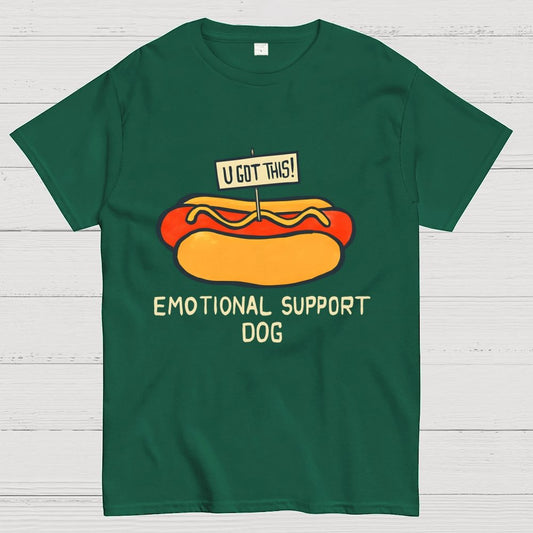 Emotional Support Dog Geek T-Shirt