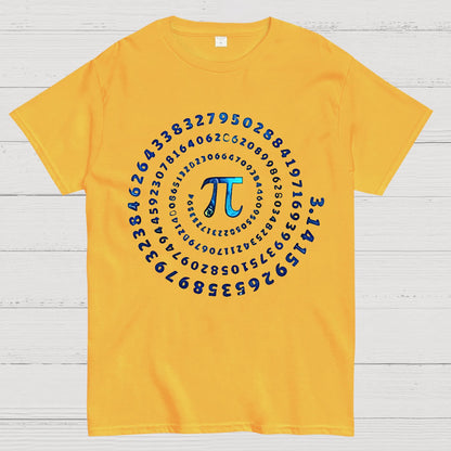 Pi Spiral Geek T-Shirt