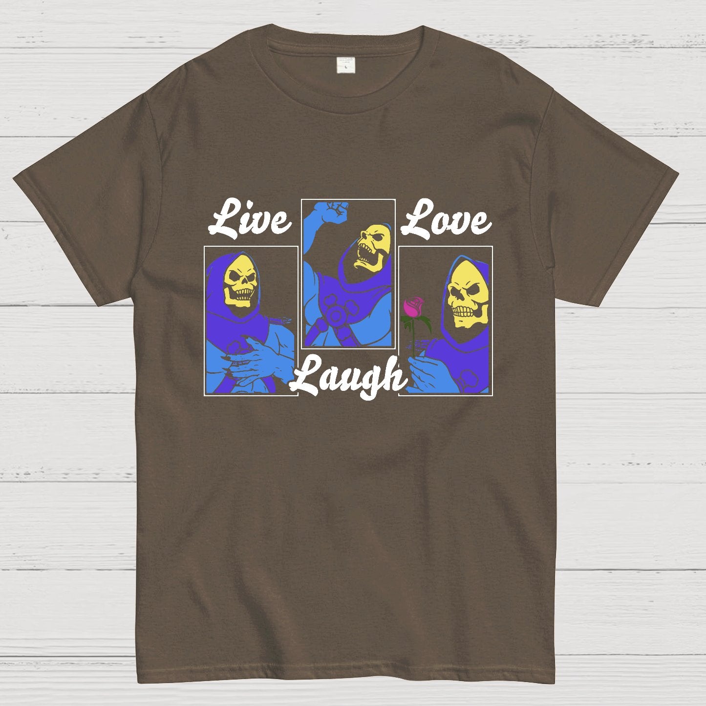 Live, Laugh, Love Geeky T-Shirt