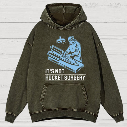 Rocket Surgery Vintage Distressed Hoodie