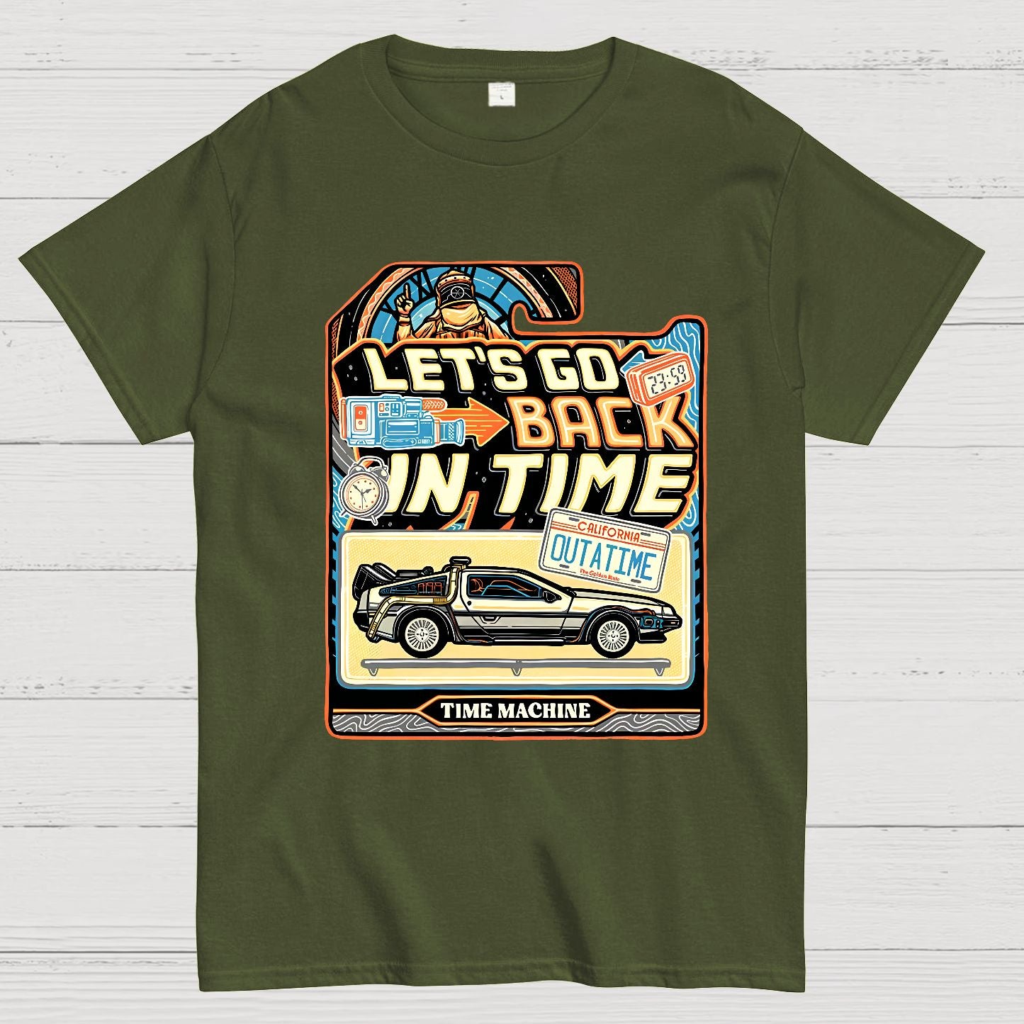 TIME MACHINE Nerdy T-Shirt