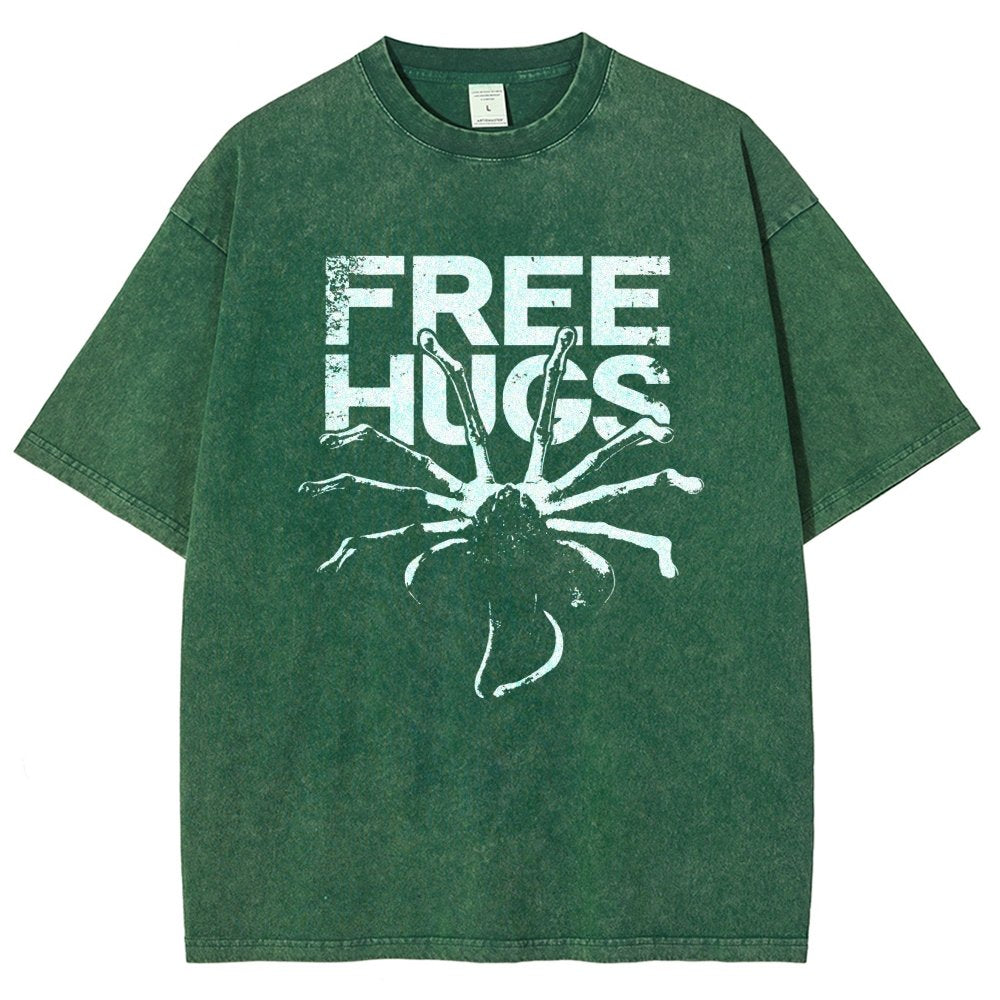 Free Hugs Vintage Distressed T-shirt