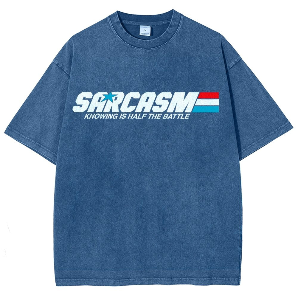 A Real Sarcastic Hero Vintage Distressed T-shirt