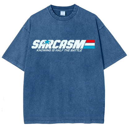 A Real Sarcastic Hero Vintage Distressed T-shirt