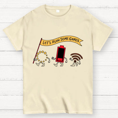 Let's Ruin Some Games Geek T-Shirt