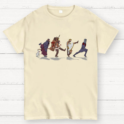 Walking Toward the Grail Geek T-Shirt