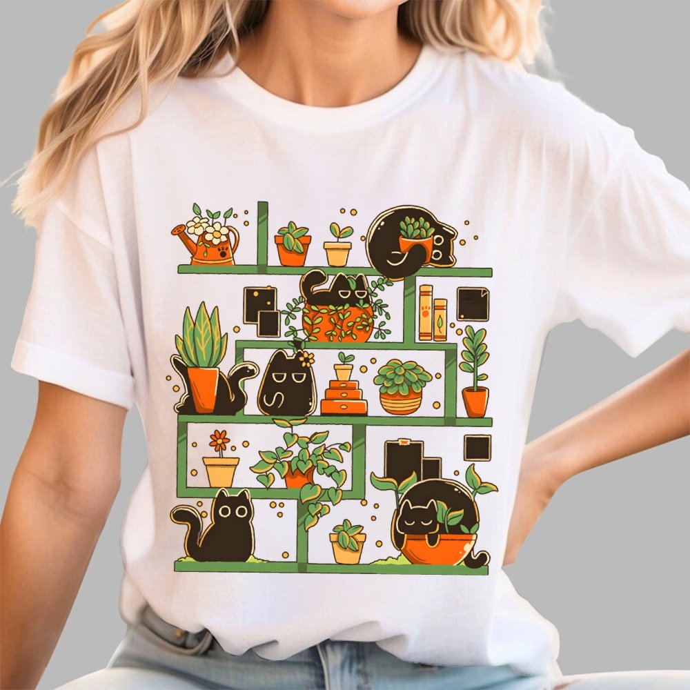 Kitten Garden Geek T-Shirt