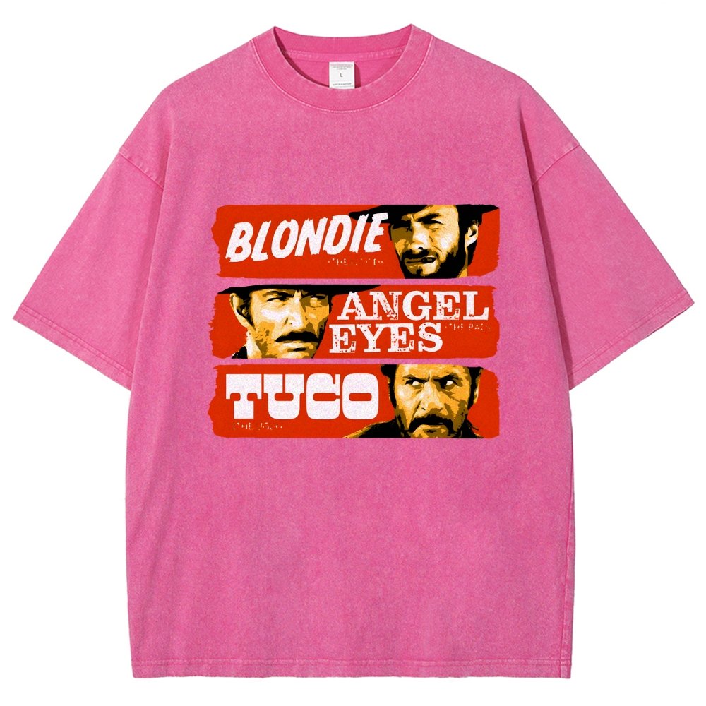 Blonde Angel Tuco Vintage Distressed T-shirt