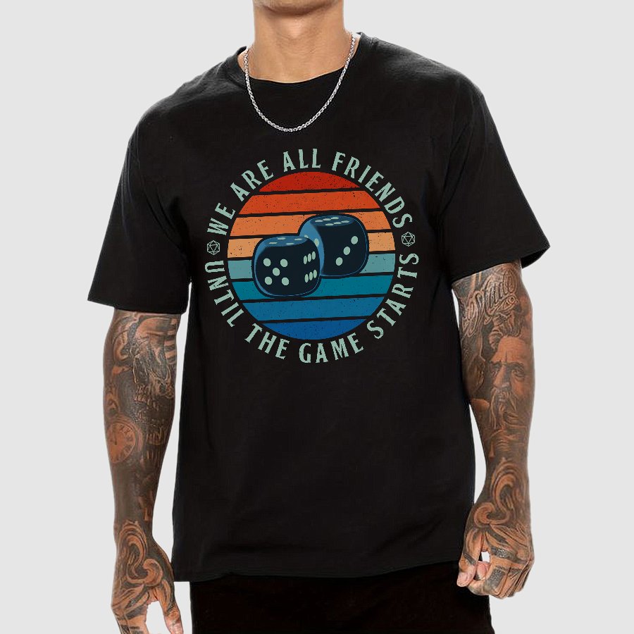 Friends Until Game Night Geek T-Shirt