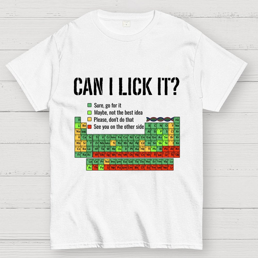 Can I Lick It Geek T-Shirt