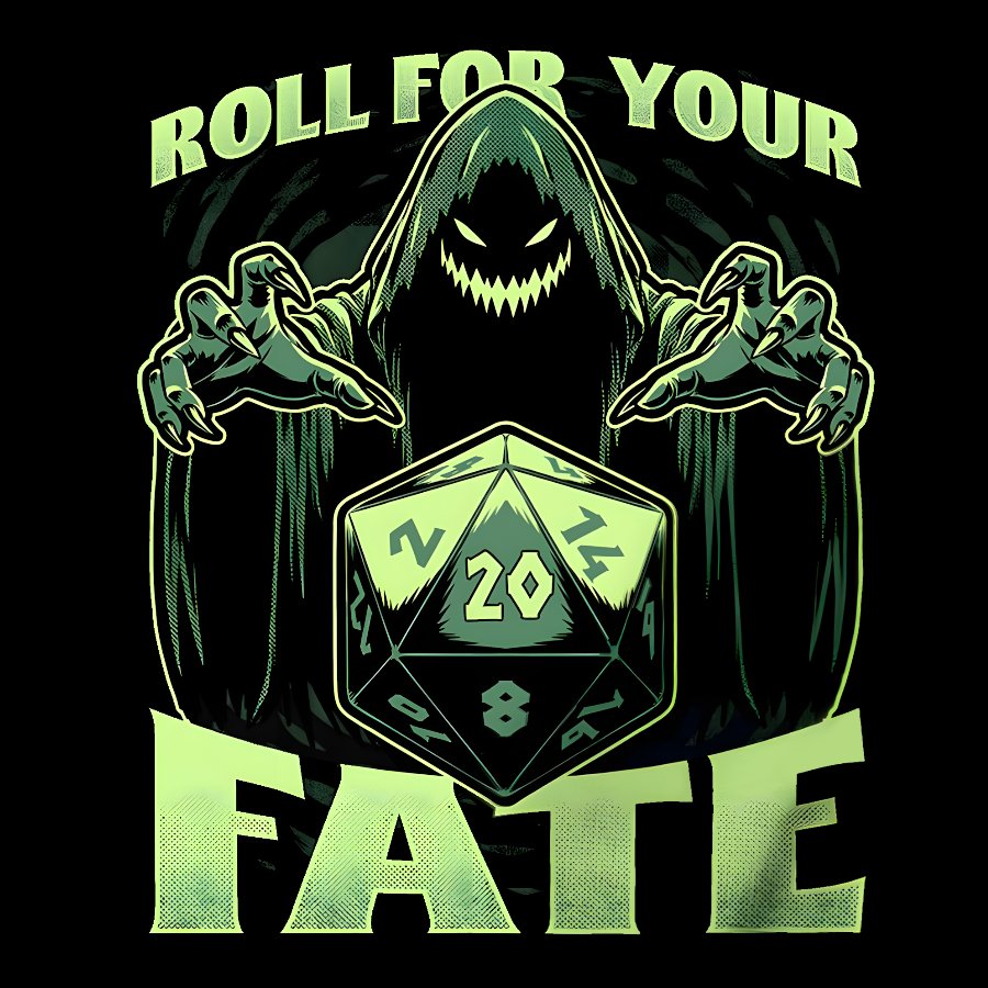 Roll For Your Fate Geek T-Shirt