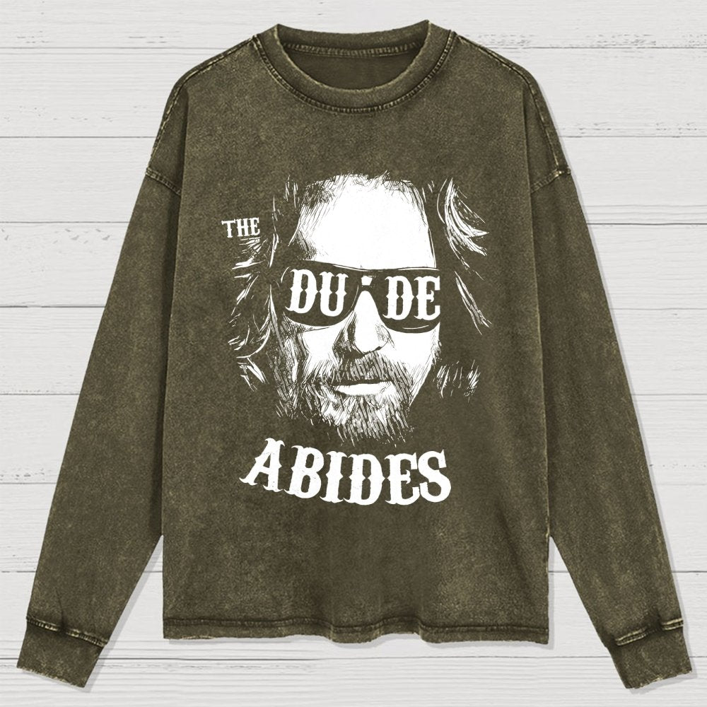 The Guy Persists Washed Long Sleeve Tee