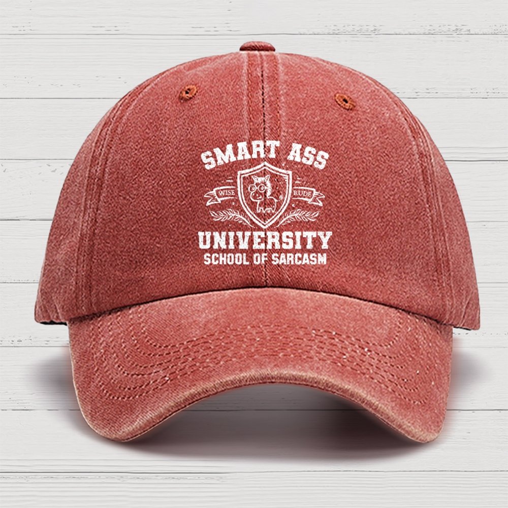 Smart Ass University Cotton Hat