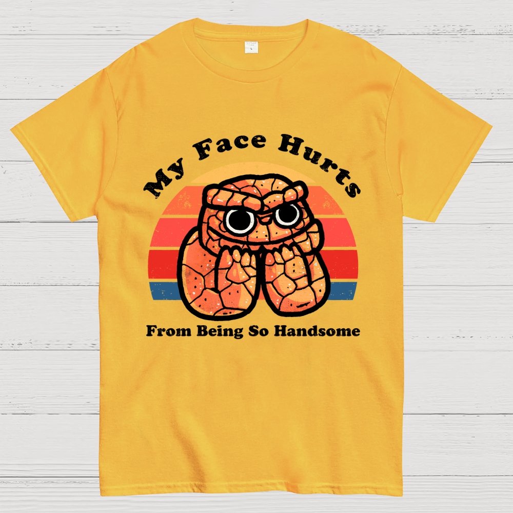 My Face Hurts Geek T-Shirt