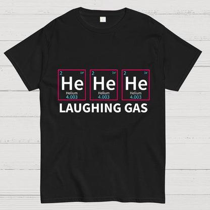 Laughing Gas Periodic Table of Elements Geeky T-Shirt