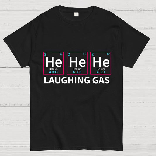 Laughing Gas Periodic Table of Elements Geeky T-Shirt