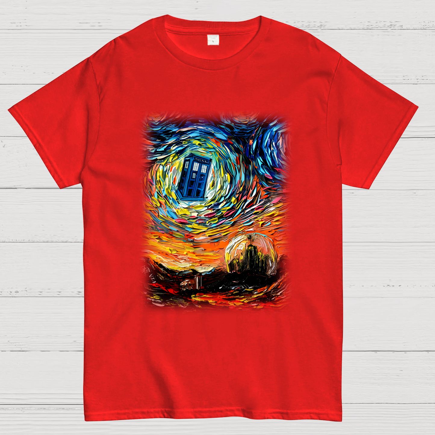 van Gogh Never Saw Mysterious Place Geeky T-Shirt