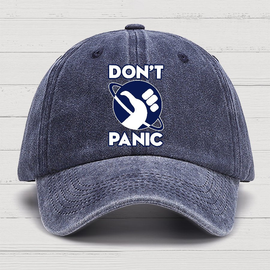 Don't Panic Cotton Hat