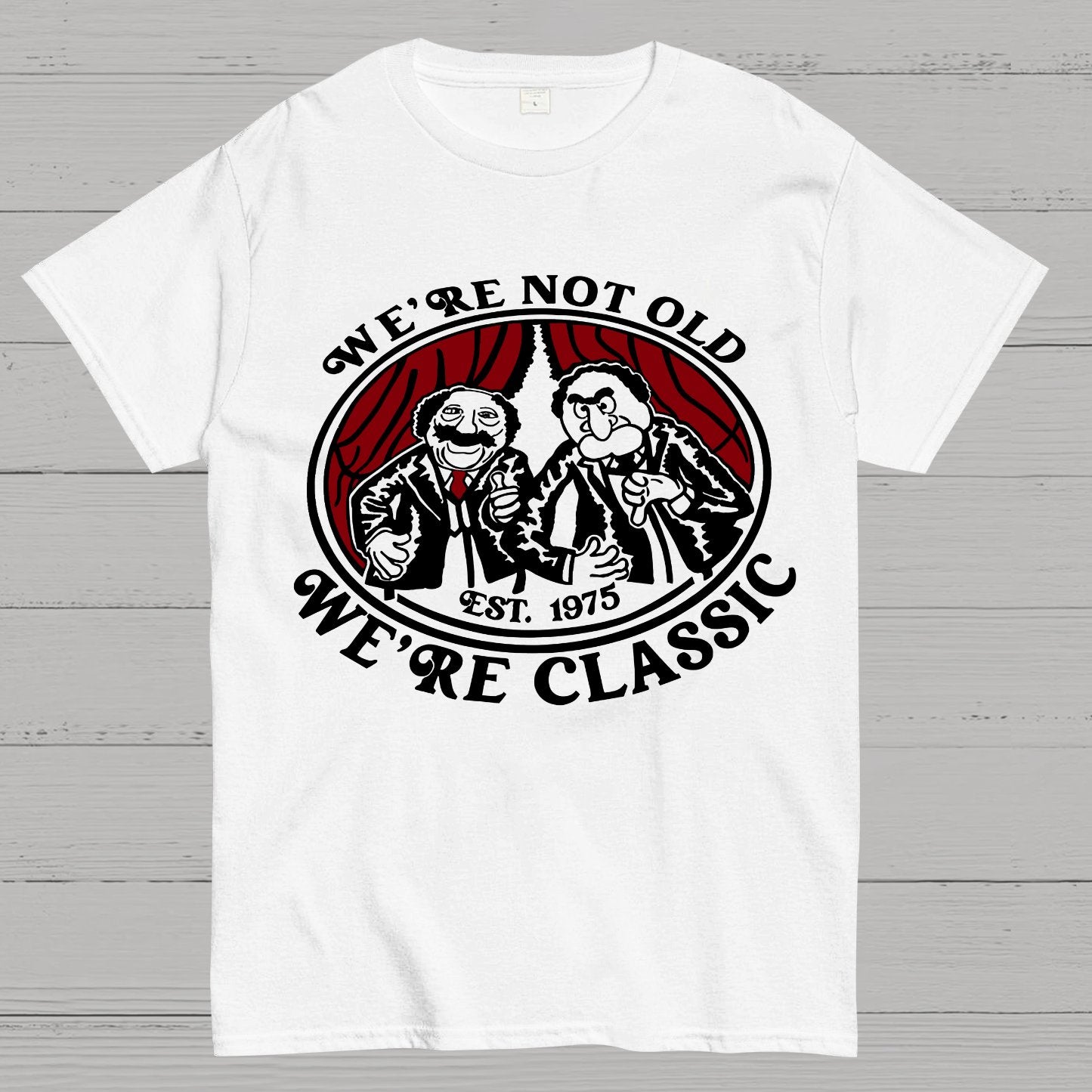 We're Not Old We're Classic Geek T-Shirt