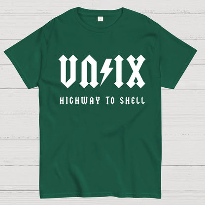 Highway to shell Geeky T-Shirt