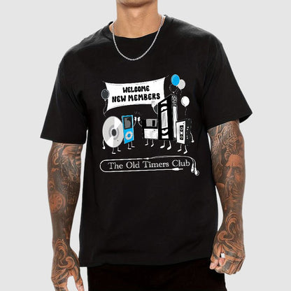 Old Timers Club Geek T-Shirt